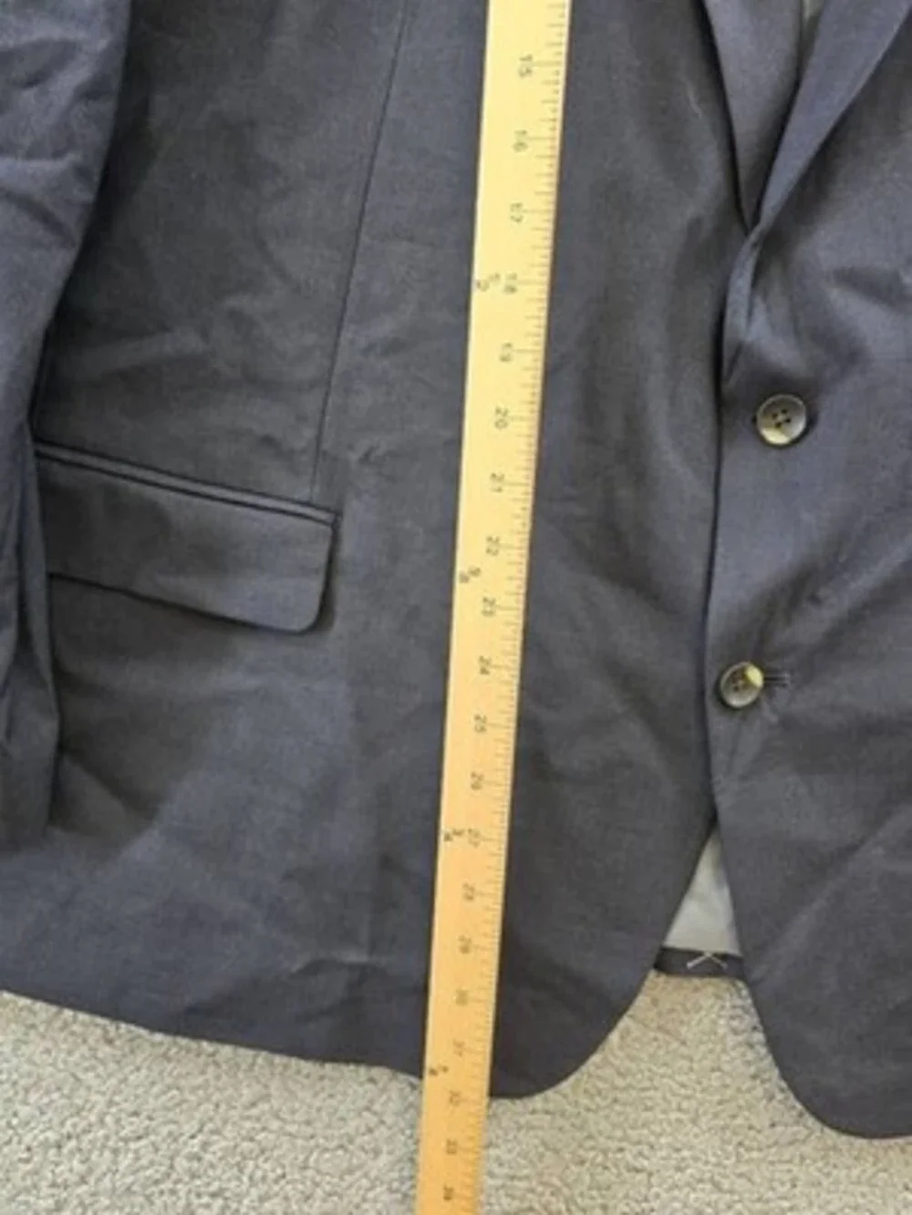 Haggar JMH Big & Tall Classic Fit Suit Separates Jacket Men's 56R Dark Navy